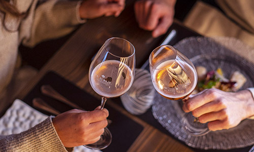 degustazione per coppie innamorati